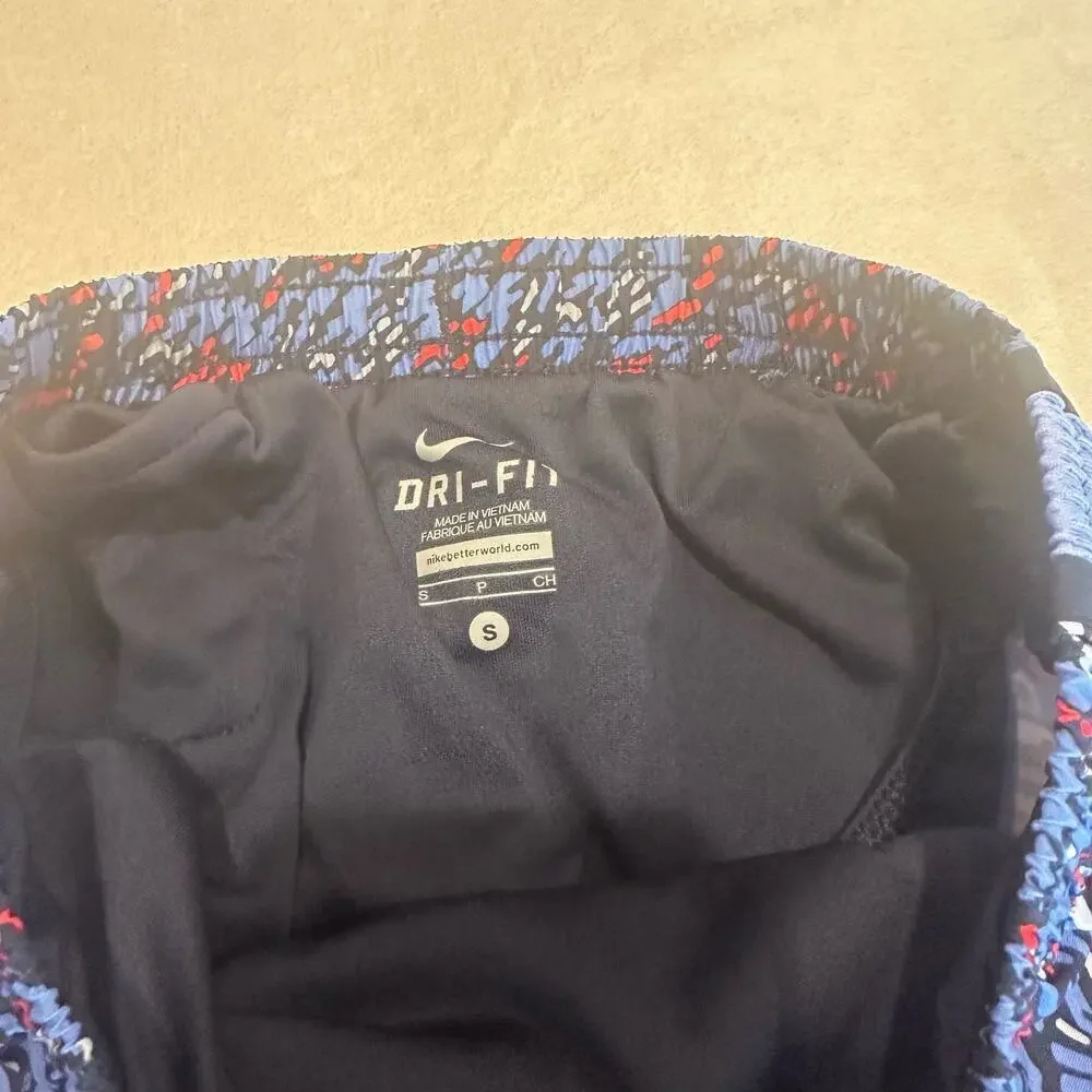 Girl's Nike Dri-Fit Shorts sz S Blue Nike Shorts Kids Small